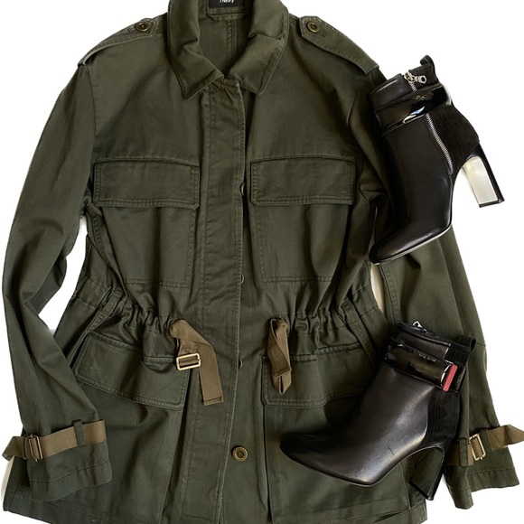 Theory Military Utility Jacket - Picture 1 of 5